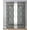 Lake Blue, variant on Sage Green Boho Sheer Curtains 39 Inch Length 2 Panels Set for Living Room/Bedroom, Vintage Ethnic Tribe Abstract Art Floral Kitchen Curtains Grommet Semi-Sheer Curtains Window Treatments 27.5"x39"x2