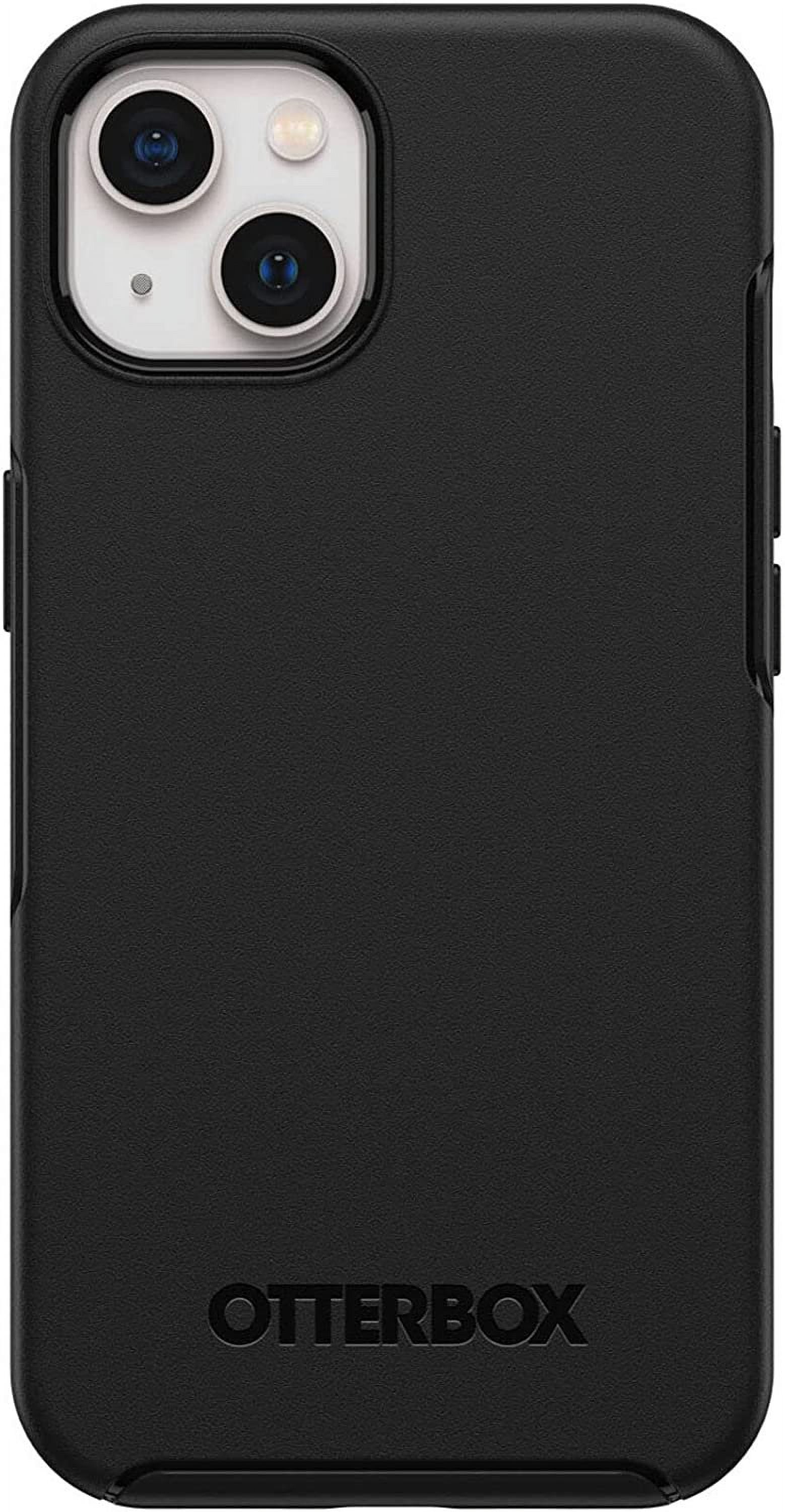 OtterBox Symmetry Slim Cell Phone Case for Apple iPhone 13, Black