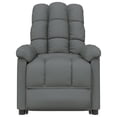 thumbnail image 5 of Sillón Reclinable Casafoyer de Tela Gris Oscuro con Respaldo Ajustable, 5 of 5