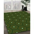thumbnail image 2 of Ahgly Company Indoor Rectangle Patterned Dark Forest Green Area Rugs, 5' x 8', 2 of 6