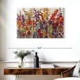 thumbnail image 3 of Elephant Stock Variety Of Flowers Ii Wall Art - Horizontal Multi Panel Canvas - Living Room Wall Decor - Floral And Botanical Multi Panel - Red And Green Decor By Tim O'toole - 38" x 24", 3 of 8