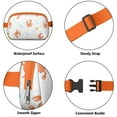 thumbnail image 5 of Waist Bag for Men&Women HandsFree Running Belt for Jogging with Adjustable Strap for Outdoors Workout Traveling Marine Adorable Crab Sporty Waist Pack, 5 of 7