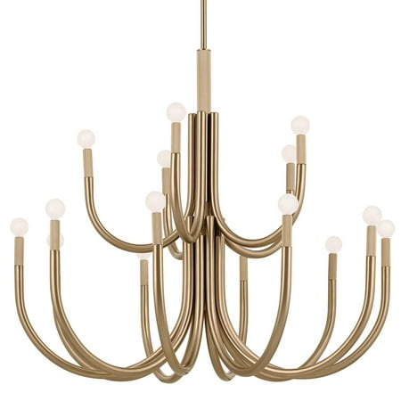 

Kichler 52552 Odensa 15 Light 41 Wide Candle Style Chandelier - Bronze