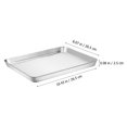 thumbnail image 2 of AURARMLET 3pcs Rectangular Baking Pan for Storage Outdoor Barbecues Cooking, 2 of 8