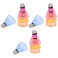 thumbnail image 1 of OULII 12Pcs Durable Plastic Badminton Shuttlecocks with Stable Flight for Practice and Competition, 1 of 8