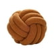 thumbnail image 1 of Cojín de terciopelo de cordero con forma de bola anudada, ultrasuave, decorativo, tejido a mano, para sofá o baño., 1 of 8