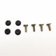 thumbnail image 2 of Kit De Tuercas De Tornillo De Rueda Delantera Clip De Ajuste De Arco Juego De Tornillos De Ajuste De Arco Reemplazo Para Vauxhall Corsa C Combo Eigraketly VI003970-00, 2 of 5