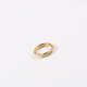 thumbnail image 4 of Anillo de oro K retro sencillo con diseño de diseñador europeo y americano para mujer, anillo de viento frío, 4 of 5