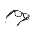thumbnail image 2 of Meta Blank Square Sunglasses, Matte Black/Clear to Graphite Green Transitions, Large, 2 of 5