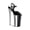 Blk/Slv Chrome, variant on Women's Pleaser Beyond 009/B/SCH