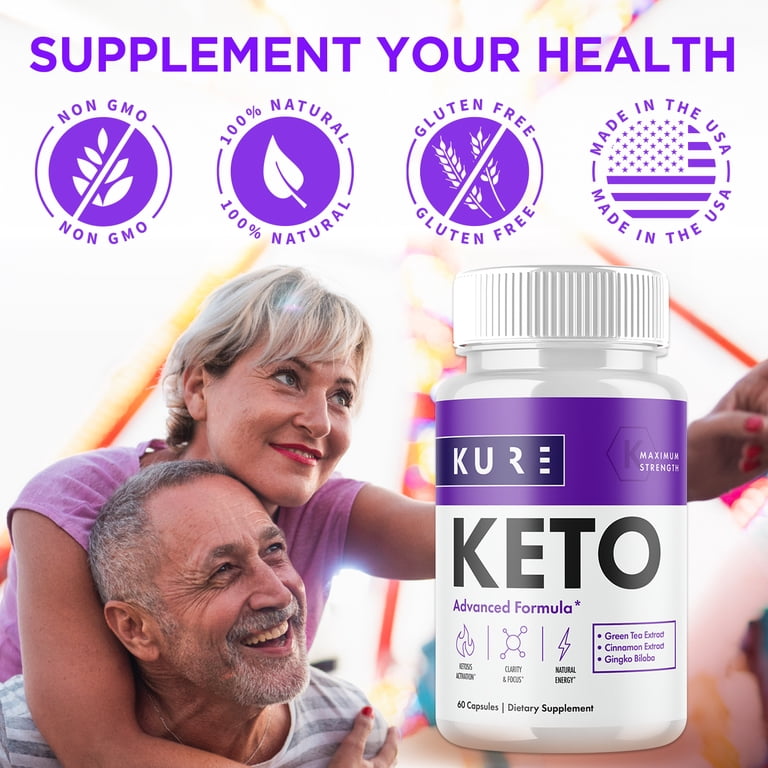 1 Pack) Kure Keto Pills - Supplement for Weight Loss Appetite Control &  Suppressants - 60 Capsules - Walmart.com