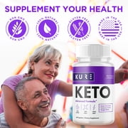 (2 Pack) Kure Keto Pills - Supplement for Weight Loss Appetite Control & Suppressants - 120 Capsules