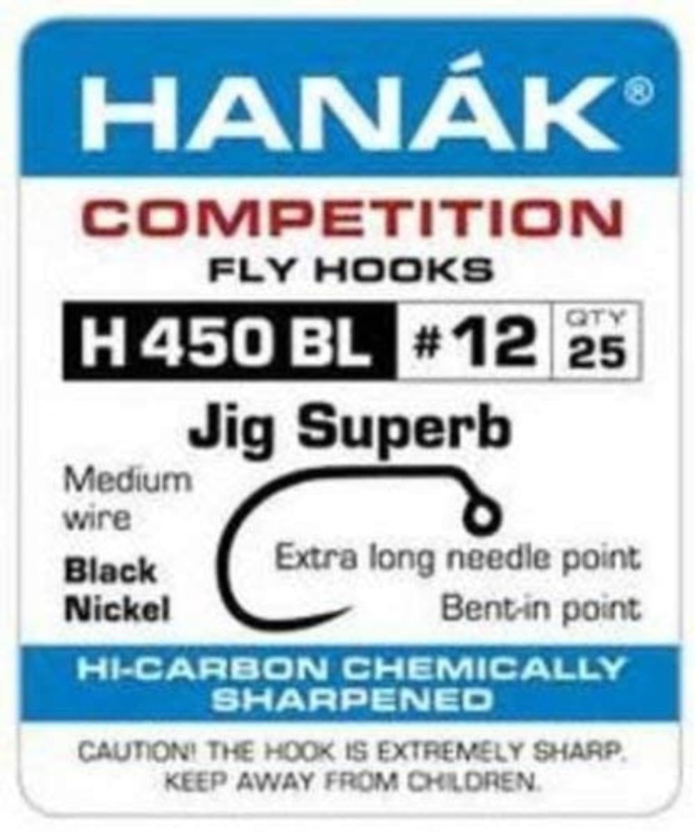 Hanak Hooks, Model 450, Sz 16, 25 pk 
