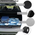 thumbnail image 6 of XYZCANDO Hawaiian Floral Rear Cargo Protector 29" x 39", Universal Waterproof Trunk Mat, Non-Slip Easy Clean Durable Polyester Liner for SUVs & Sedans, 6 of 7