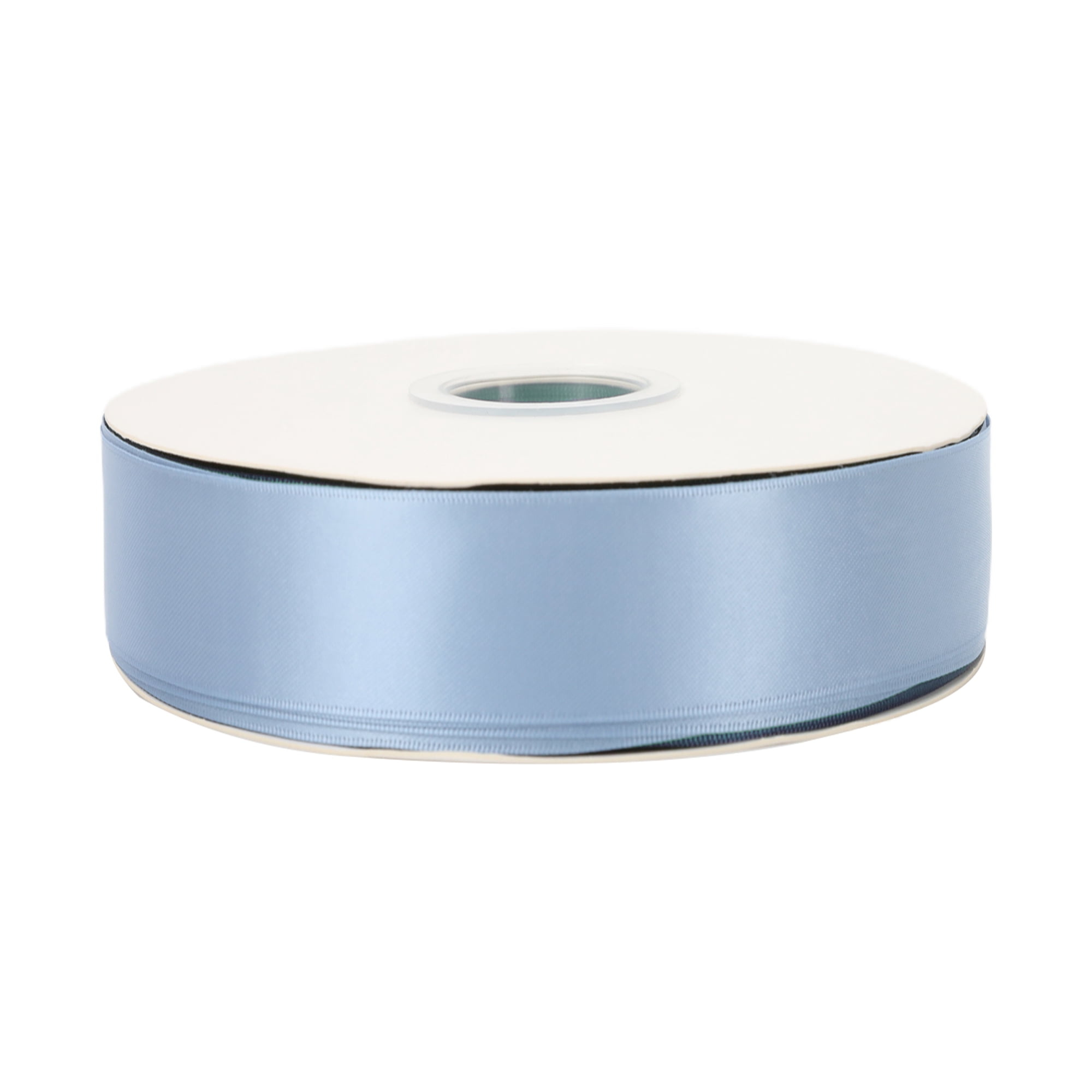 LaRibbons 1 1/2" Single Face Satin Ribbon, French Blue, 50 Yard