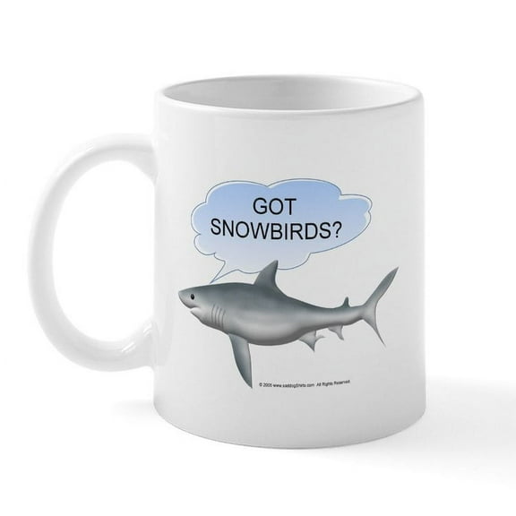 CafePress - Got Snowbirds? Mug - 11 oz Ceramic Mug - Novelty Coffee Tea Cup