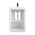 thumbnail image 5 of Manhattan Comfort Malverne 24" Wood Bathroom Vanity Sink in White, 5 of 10