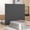 1-Panel, variant on 1-Panel 6 ft Tall Indoor Folding Room Divider, Portable Privacy Screen, Freestanding Partition Separator, Temporary Wall Separation for Bedroom, Office, 71" W X 71" H, Dark Grey