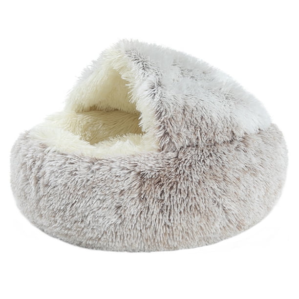 Cama para gatos para un sueño profundo, suave y cálida