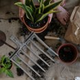 thumbnail image 4 of SOPOTUTU Garden Rake Head Replacement Steel Silver Soil Aerator For Gardeners Field Cultivation 1Pack, 4 of 8