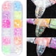 thumbnail image 4 of 3D Holográfica Mariposa Nail Glitter Colors/Set Splarkly Nail Lentejuelas Copos Acrílico Manicura Paillettes Ultrafina Cara Cuerpo Brillos para Nail Art Decoración y Manualidades kaili Sencillez, 4 of 5