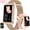 golden, variant on Smart Watch for Men, 1.47" HD Touchscreen, Bluetooth Calling (Answer/Make Calls), 100+ Sports Modes, 10-Day Standby, 1ATM Waterproof, Fitness Tracker Compatible with Android & iPhone (2 Strap)