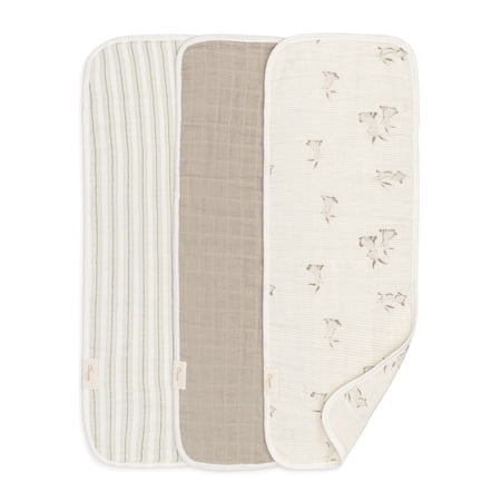 Crane Baby Burp Cloth Set 1 ea