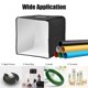 thumbnail image 3 of 25 X 25cm/ 9.8 X 9.8inch Portable Mini Photography Light Box Integrated Professional Light Tent with 6 Backdrops USB Power Supply, 3 of 5