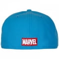 thumbnail image 4 of Captain America Red White and Blue Colorway New Era 59Fifty Fitted Hat-7 5/8 Fitted, 4 of 5