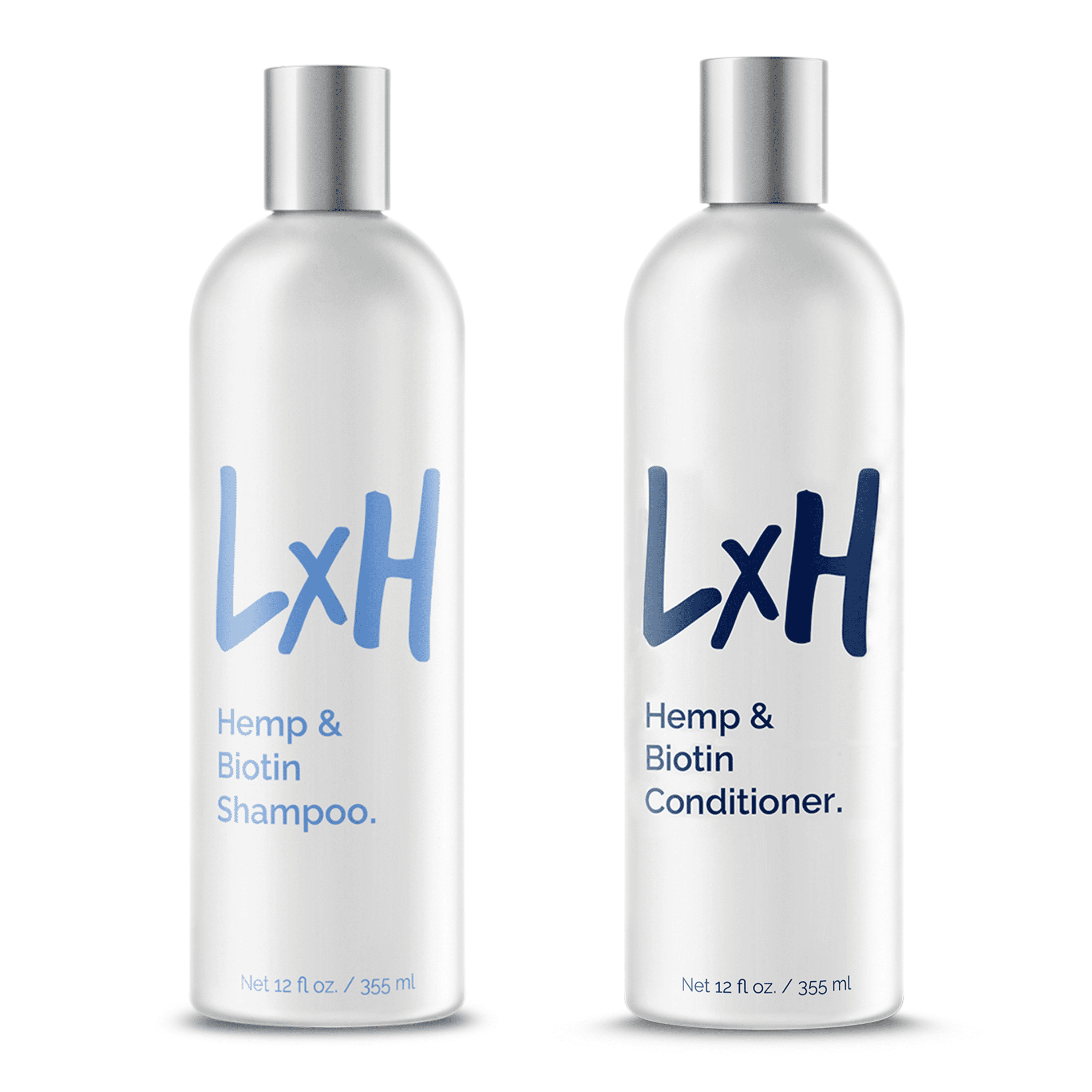 Hemp & Biotin Shampoo + Conditioner Bundle LxH Volumizing Hair