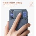 thumbnail image 4 of SURITCH for iPhone 15 Pro Magnetic Bumper Case, Compatible with Magsafe, with Built-in Kickstand, Camera Cover and Translucent Back, Rugged Shockproof Cases Slim Protective Cover, Translucent Blue, 4 of 8