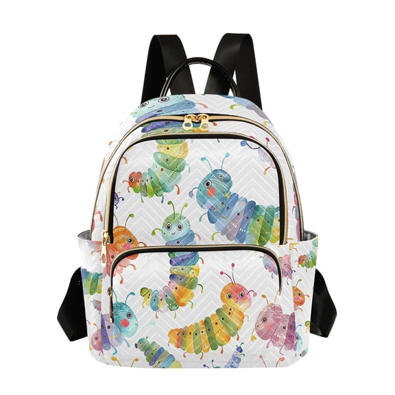 Caterpillars Travel Laptop Backpack Casual Daypack Lightweight Bookbag Compartment for Business