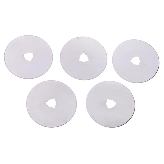 EcoNesxp Ensemble de Coupe-Tissu Rotatif 5 Pcs de 60 mm Rond Exquis et Élégant avec Boîte