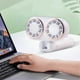thumbnail image 5 of Handheld Fan USB Charging Cooler Dual Fan Digital Display White, 5 of 5