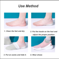 thumbnail image 3 of 1 Pair Concealed Footbed Enhancers Invisible Height Increase Silicone Insoles Pads, Unisex Wearable Heel Cushion Inserts, 5cm, 3 of 8