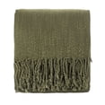 thumbnail image 2 of Fennco Styles Woven Classic Chunky Yarn Fringe Throw Blanket, 2 of 4