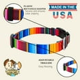 thumbnail image 7 of Country Brook Petz® Serape Everyday Dog Collar - Made in the U.S.A., Medium, 7 of 7