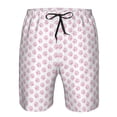 thumbnail image 3 of Balery Pink Paw Traje de Baño Estilo Hawaiano para Hombre, Shorts de Secado Rápido con Bolsillos-X-Large, 3 of 6