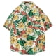 thumbnail image 1 of Camisa casual de manga corta regular para hombre, camisas vintage, camisa de playa estampada, top de verano, 1 of 6
