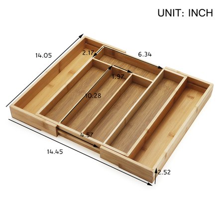 Kitchen Drawer Organizer Expandable Utensil Organizer Cutlery