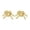 Gold, variant on Wire Twisted Knot Rope Stud Earrings For Women Fashion Metal Earrings Female Studs Temperament Simple Knotted Ornaments Accessories Ear Accessories