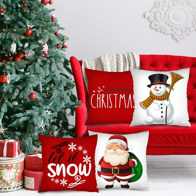 Rustic Christmas Decorative Pillows