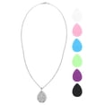 thumbnail image 1 of SHISUYAN 1 Set of Delicate Aroma Pendants Portable Diffuser Necklaces Aromatherapy Pendants, 1 of 8