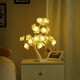 thumbnail image 4 of Luz LED de escritorio ANGGREK lámpara de árbol de bonsái rosa con cable USB, 4 of 8