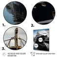 thumbnail image 3 of Designart "Port Dockside gracefulness I" Nautical & Beach Floater Framed Wall Art Print, 3 of 7
