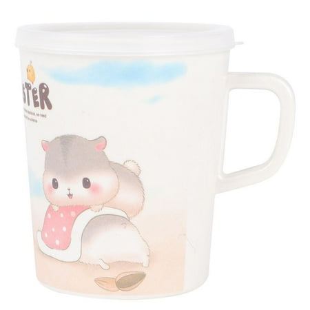 

Non- Child Cup Cartoon Drinking Cup With Lid For Home