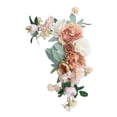 thumbnail image 5 of Tachiuwa Artificial Flower Swag, Silk Flowers, Rustic Handmade Centerpiece Garland, Wedding Arch Flowers for Wall Reception Backdrop Ornament Decoration Colorchampagne Color, 5 of 10