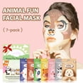 thumbnail image 2 of Juego de 7 mascarillas Kaely Animal Character para niños y adolescentes, 01, 2 of 7