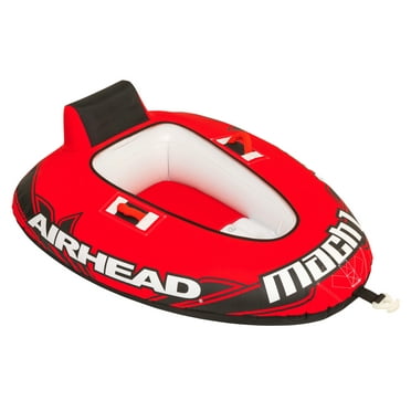 Airhead Mach 1, 1 Rider Towable Tube for Boating
