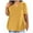 Yellow, variant on Women Plus Size Tank Tops Crew Summer Neck Sleeveless Shirts Loose Fit Dressy Camisole Summer Vacation Blouses